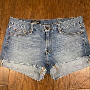 J crew denim roll cuff shorts